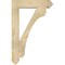 Ekena Millwork Legacy Arts & Crafts Rough Sawn Bracket, Douglas Fir, 4"W x 22"D x 34"H BKT04X22X34LEC03RDF - alternate 2